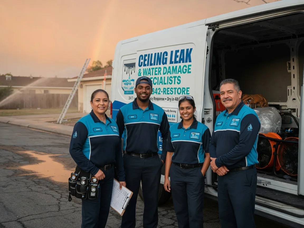 Ceiling Leak Cleanup company in Kirby, OH
