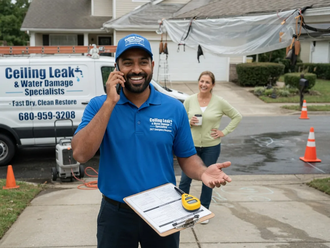 Ceiling Leak Cleanup Kirby, OH FAQs