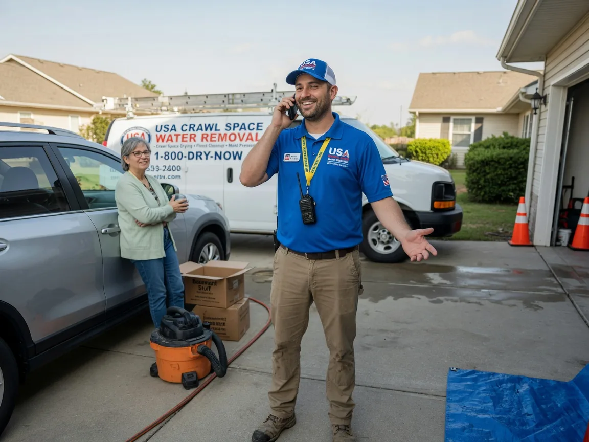 Crawl Space Water Removal Kirby, OH FAQs